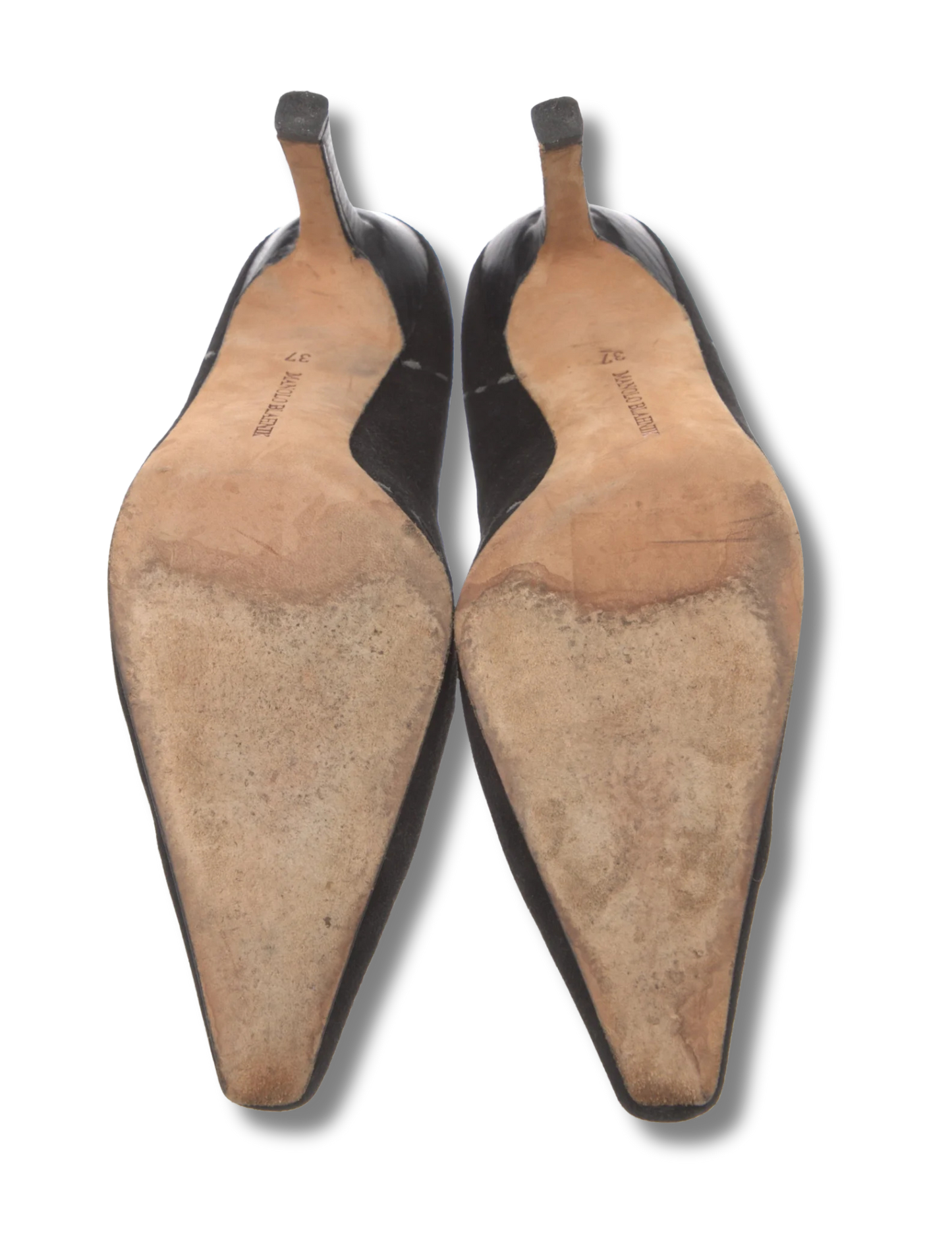 Manolo Blahnik Suede Pumps