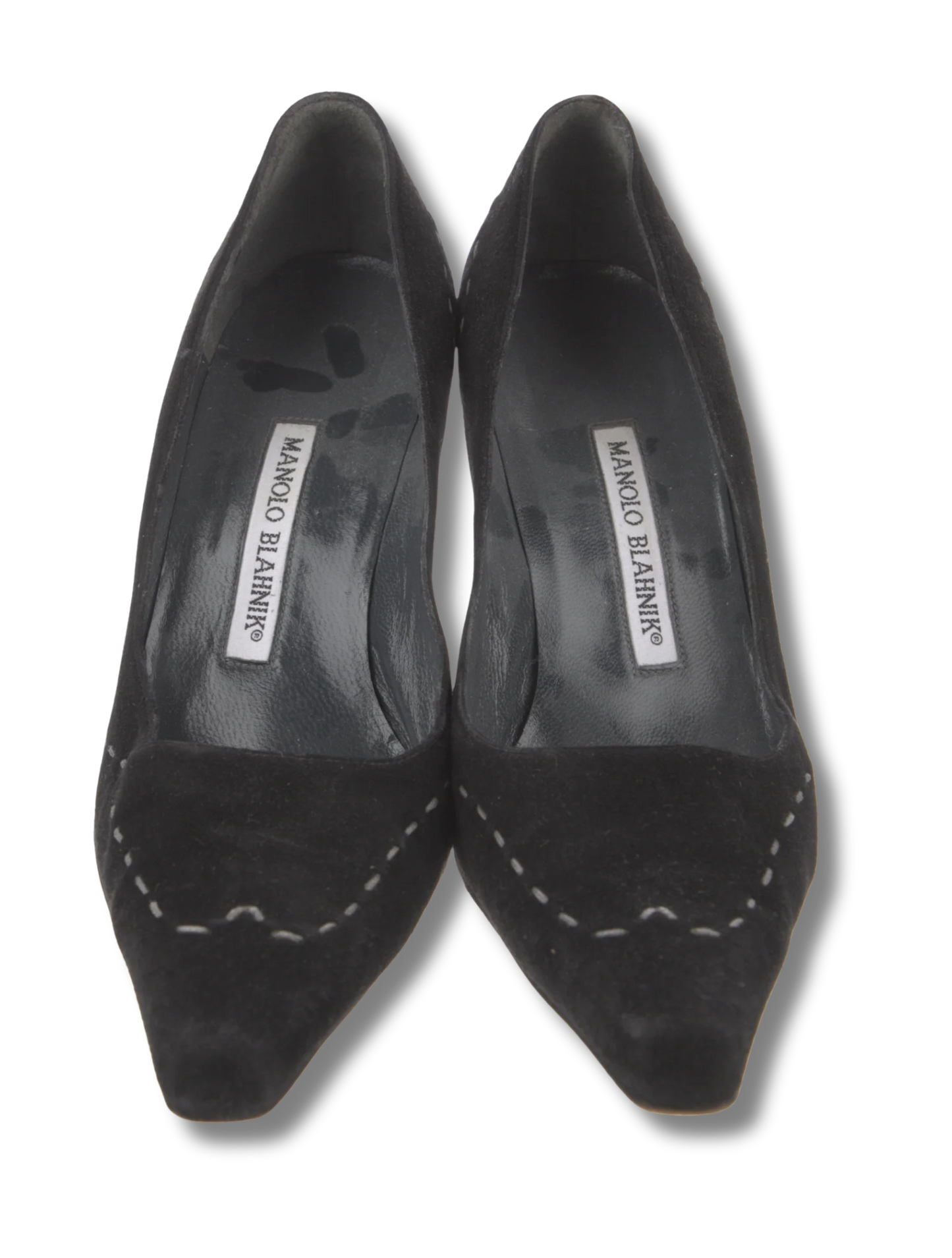 Manolo Blahnik Suede Pumps