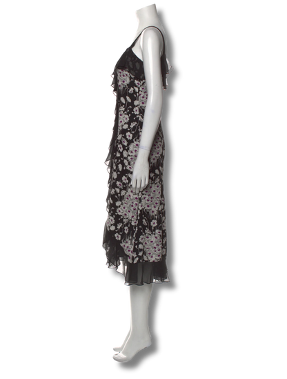Cinq à Sept Silk Midi Length Dress