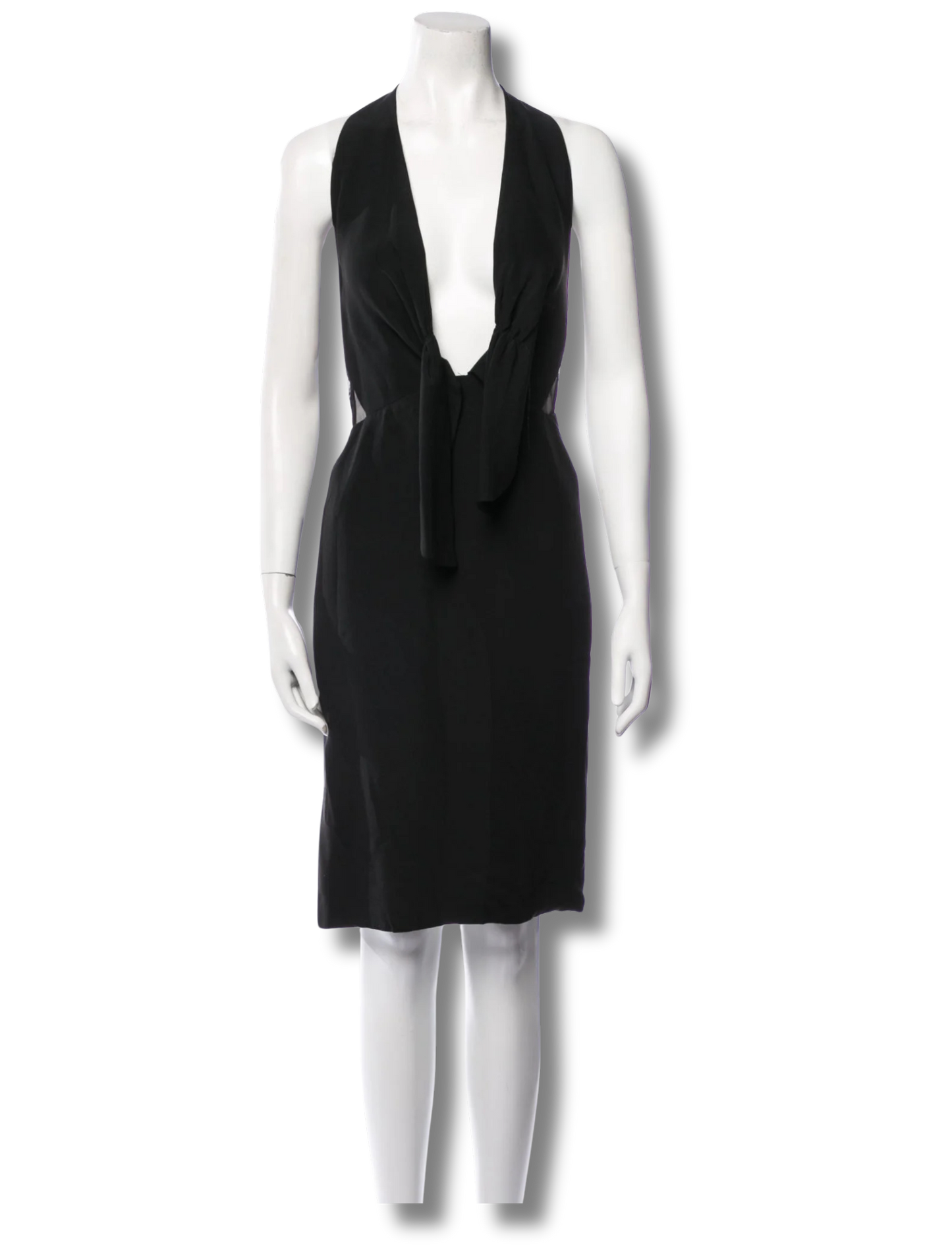 Valentino Silk Knee-Length Dress